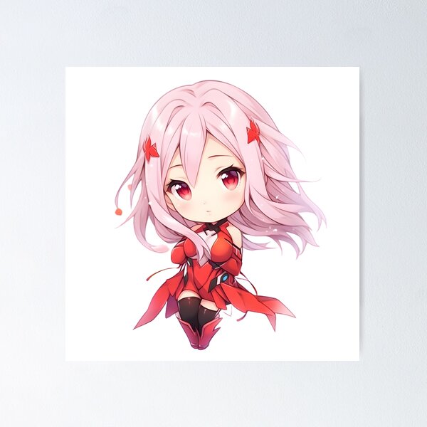 Guilty crown - Inori flowers Poster by Kate Kage