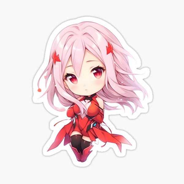 Guilty Crown Inori Yuzuriha Anime Car Decal Sticker 002 Anime