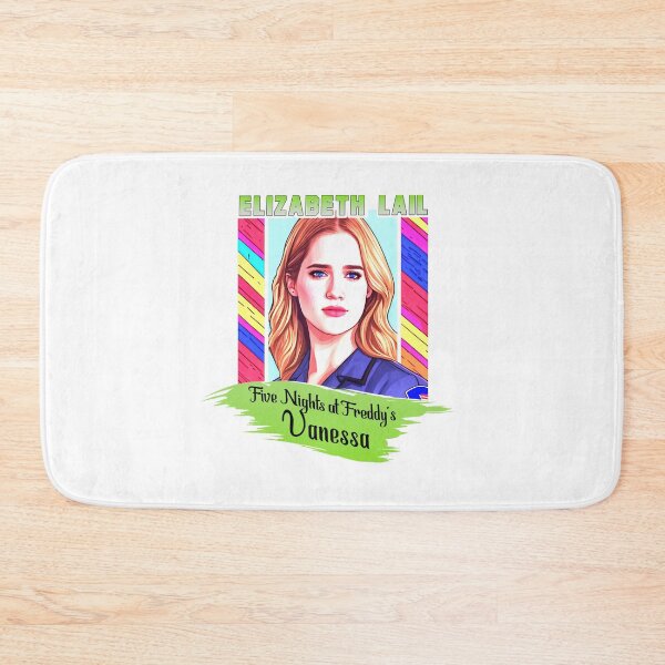 Item preview, five nights at freddy's movie 2023 Elizabeth Lail as Vanessa graphic design designed and sold by ironpalette.