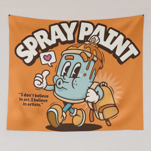 Item preview,  Retro Spray Paint designed and sold by hjian8219.