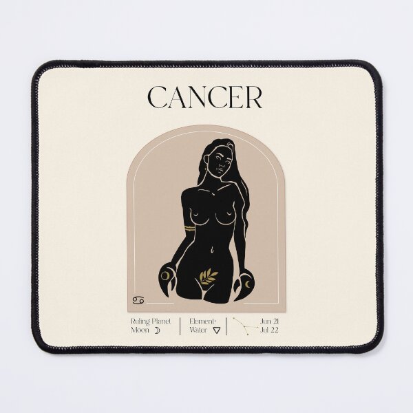Item preview, Cancer Zodiac Sign with Astrological Informations designed and sold by dk-design85.