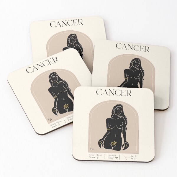 Item preview, Cancer Zodiac Sign with Astrological Informations designed and sold by dk-design85.