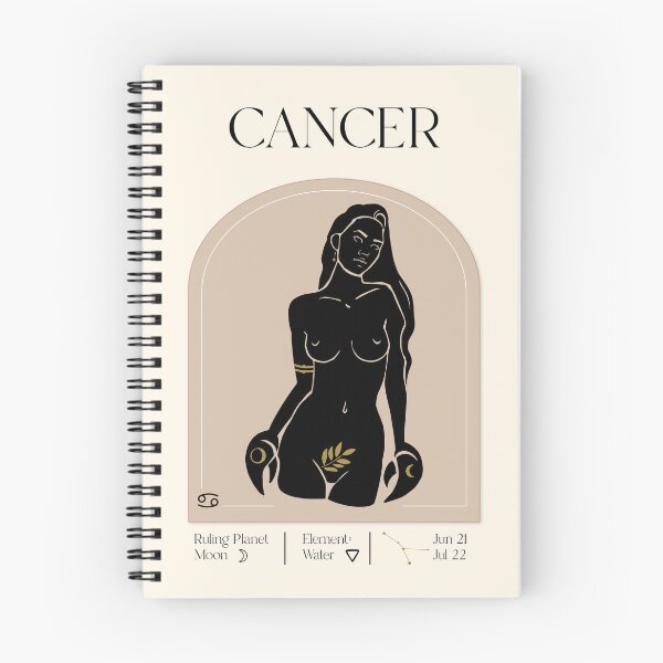 Item preview, Cancer Zodiac Sign with Astrological Informations designed and sold by dk-design85.