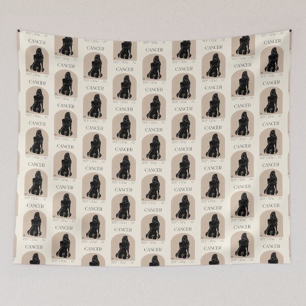Item preview, Cancer Zodiac Sign with Astrological Informations designed and sold by dk-design85.