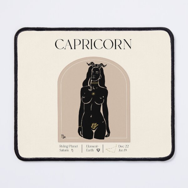Item preview, Capricorn Zodiac Sign with Astrological Informations designed and sold by dk-design85.