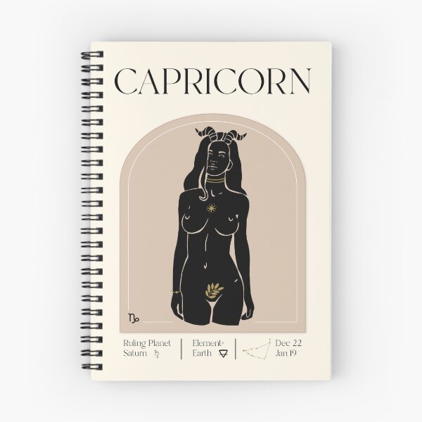 Item preview, Capricorn Zodiac Sign with Astrological Informations designed and sold by dk-design85.