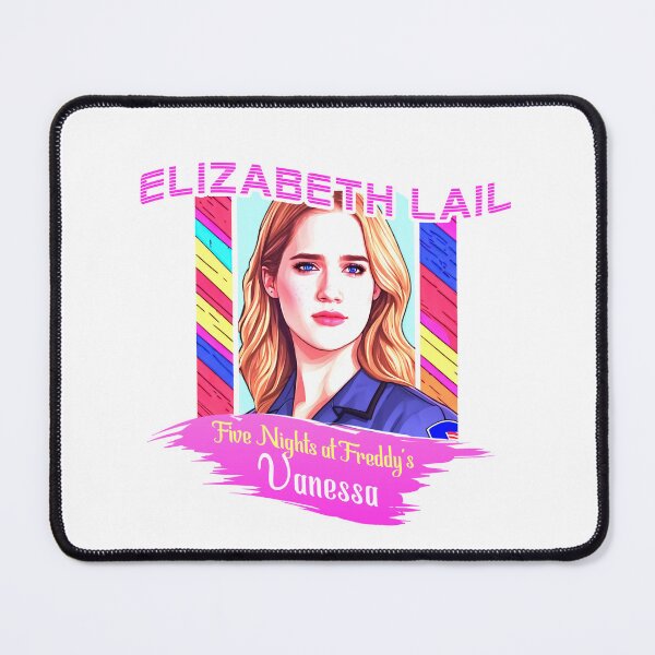 Item preview, five nights at freddy's movie 2023 Elizabeth Lail as Vanessa graphic design designed and sold by ironpalette.