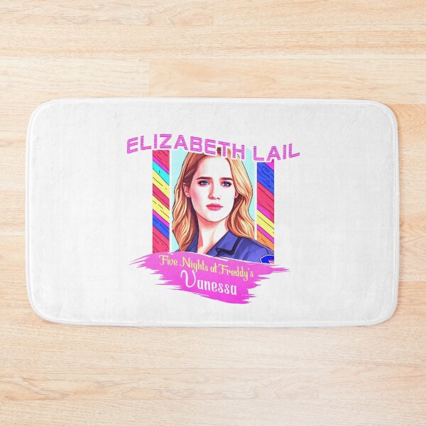 Item preview, five nights at freddy's movie 2023 Elizabeth Lail as Vanessa graphic design designed and sold by ironpalette.
