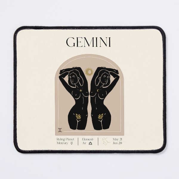 Item preview, Gemini Zodiac Sign with Astrological Informations designed and sold by dk-design85.