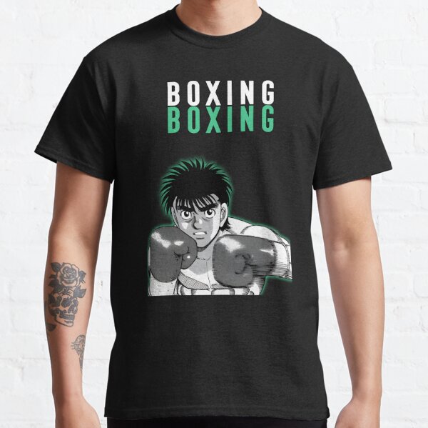 Anime Hajime No Ippo Kamogawa Boxing Gym T Shirt Manga Makunouchi Takamura  KBG Print Short Sleeve T-Shirts Oversized Streetwear 