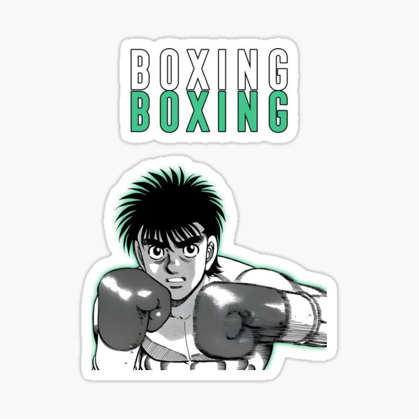 Ippo - hajime no ippo boxing Sticker for Sale by ramis