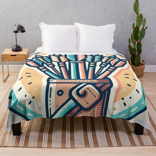 Item preview, Colorful Bohemian Arrows in Decorative Quiver designed and sold by OniumEth.