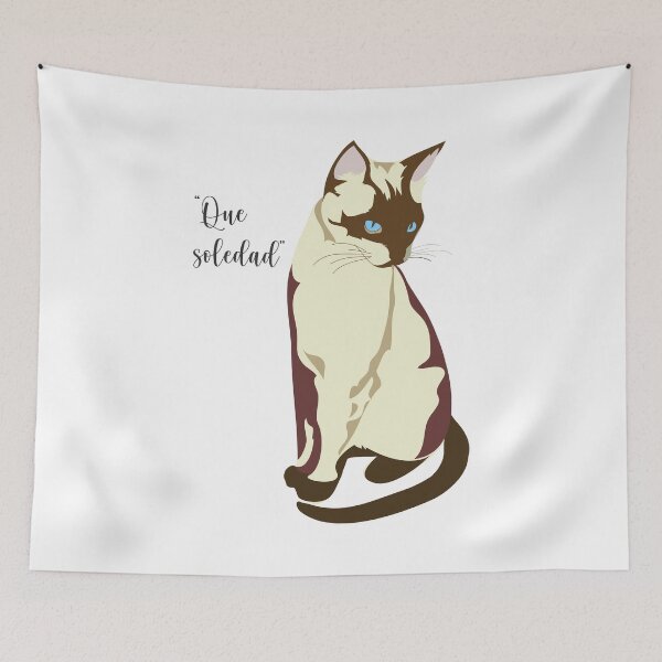 Item preview, The loneliness of an isolated cat designed and sold by Mahilis.