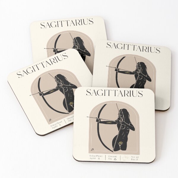 Item preview, Sagittarius Zodiac Sign with Astrological Informations designed and sold by dk-design85.
