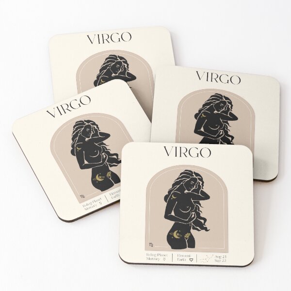 Item preview, Virgo Zodiac Sign with Astrological Informations designed and sold by dk-design85.
