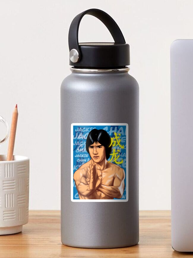 Thumbnail 1 of 3, Sticker, Jackie Chan designed and sold by Reflex76.