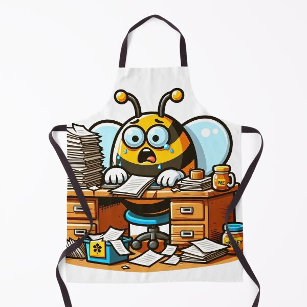 Item preview, Buzzworthy Busy Bee Design - Nature-inspired Art for Bee Lovers designed and sold by The-Library.