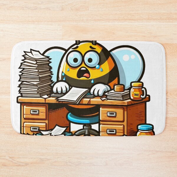 Item preview, Buzzworthy Busy Bee Design - Nature-inspired Art for Bee Lovers designed and sold by The-Library.