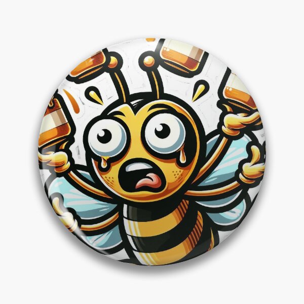 Artikelvorschau, Busy Bee Design - Artistic Bee-Themed Prints for Nature Lovers entworfen und verkauft von The-Library.