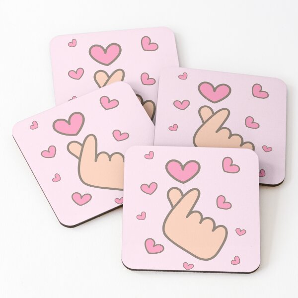Item preview, K-Drama Finger Hearts Love designed and sold by shminoa.