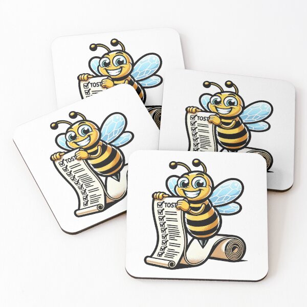 Item preview, Busy Bee Design - Captivating Artwork for Nature Enthusiasts designed and sold by The-Library.
