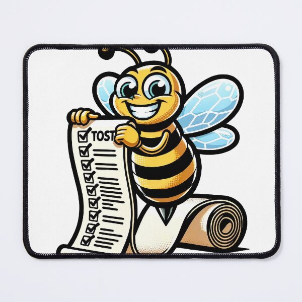 Item preview, Busy Bee Design - Captivating Artwork for Nature Enthusiasts designed and sold by The-Library.