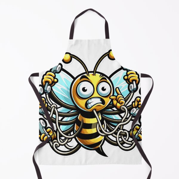 Item preview, Busy Bee Design - Captivating Artwork for Nature Enthusiasts designed and sold by The-Library.