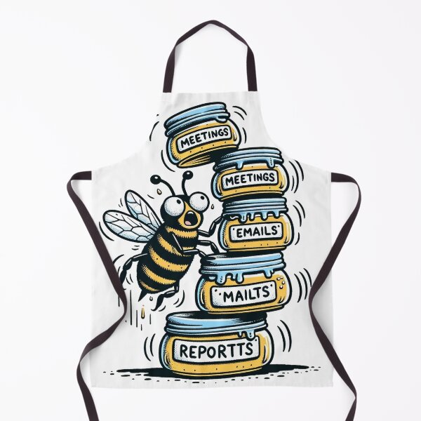 Item preview, Busy Bee Design - Captivating Artwork for Nature Enthusiasts designed and sold by The-Library.