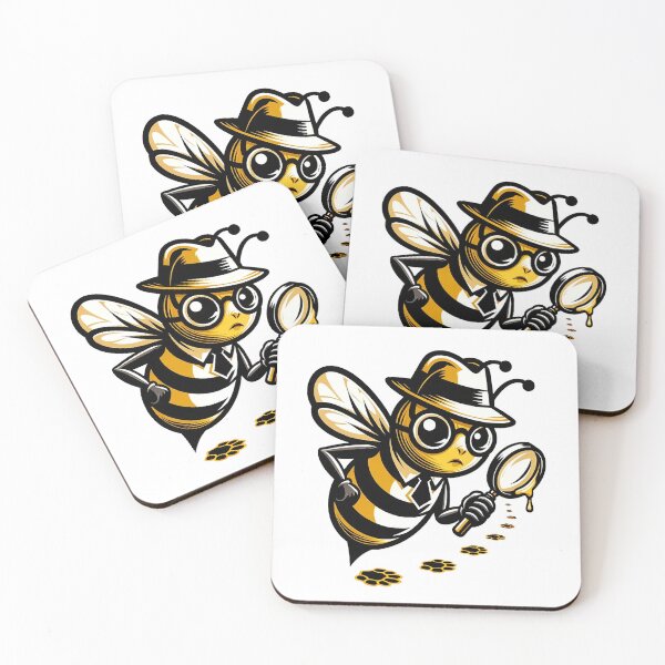 Item preview, Busy Bee Design - Captivating Artwork for Nature Enthusiasts designed and sold by The-Library.