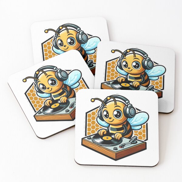 Item preview, Busy Bee Design - Captivating Artwork for Nature Enthusiasts designed and sold by The-Library.