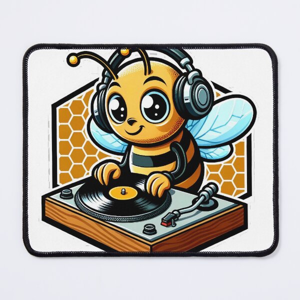 Item preview, Busy Bee Design - Captivating Artwork for Nature Enthusiasts designed and sold by The-Library.