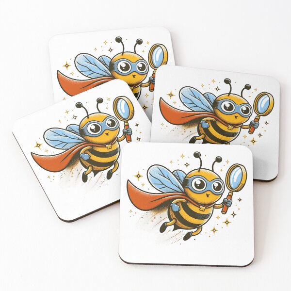 Item preview, Busy Bee Design - Captivating Artwork for Nature Enthusiasts designed and sold by The-Library.