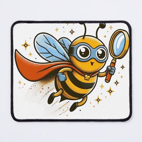 Item preview, Busy Bee Design - Captivating Artwork for Nature Enthusiasts designed and sold by The-Library.