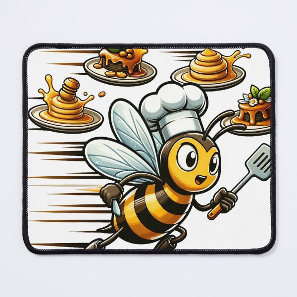 Item preview, Busy Bee Design - Captivating Artwork for Nature Enthusiasts designed and sold by The-Library.