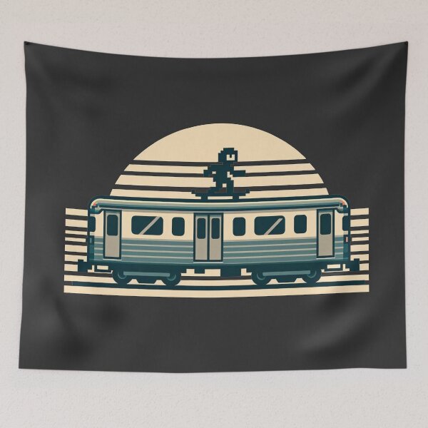 Item preview, Subway Surfing designed and sold by Retro Travel Design.