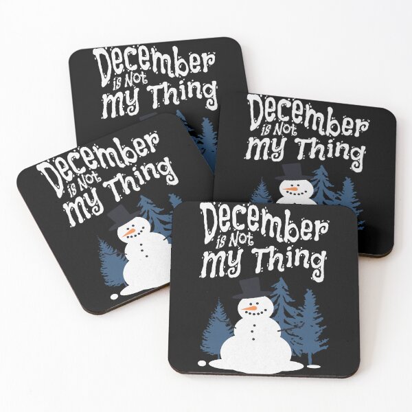 Item preview, December is not my thing! designed and sold by GrymGear.