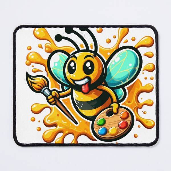 Item preview, Busy Bee Design - Captivating Artwork for Nature Enthusiasts designed and sold by The-Library.