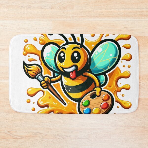 Item preview, Busy Bee Design - Captivating Artwork for Nature Enthusiasts designed and sold by The-Library.