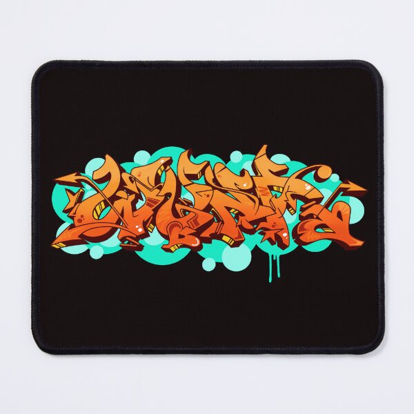 Item preview, Orange graffiti designed and sold by Wounyz.