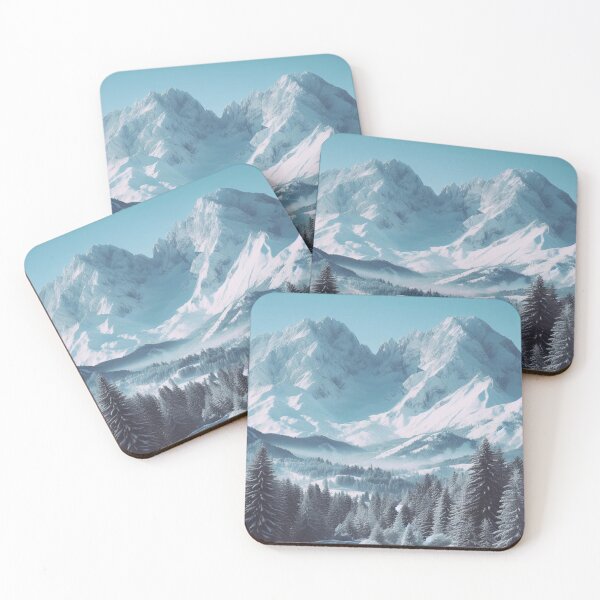 Item preview,  A snowy mountain. designed and sold by growing-mom.