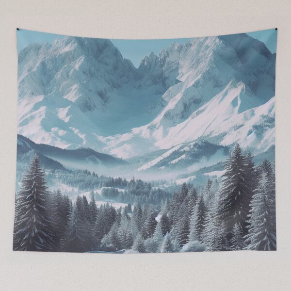 Item preview,  A snowy mountain. designed and sold by growing-mom.