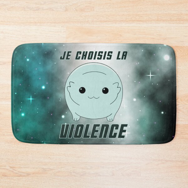 Item preview, Moopsy Chooses Violence in French (Dark Text) designed and sold by GatorDesign.