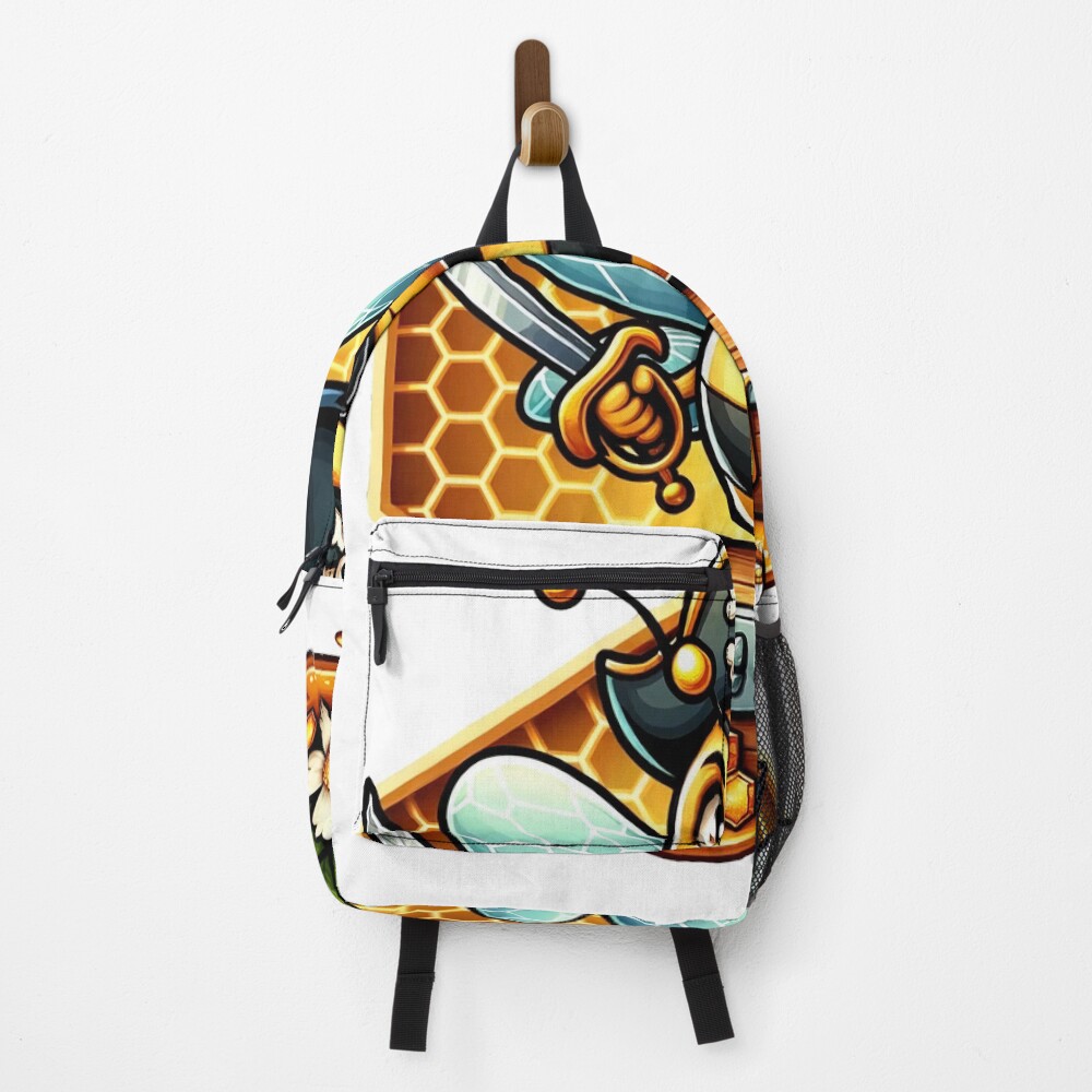 Vista previa del artículo con la obra «Mochila», diseñado y vendido por The-Library.