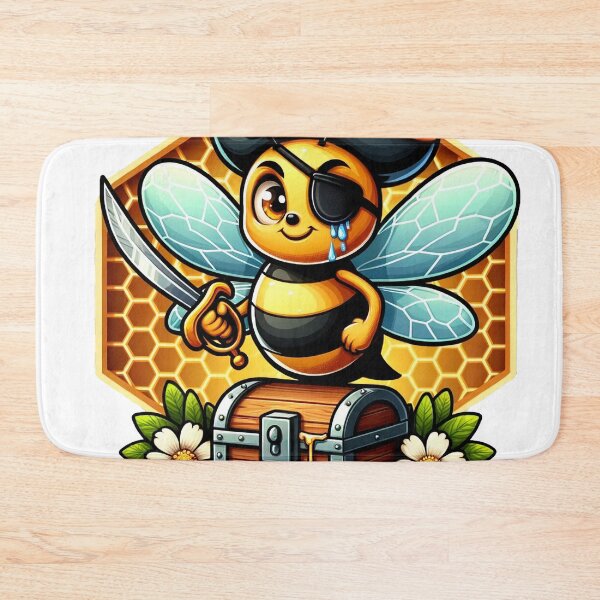 Item preview, Vibrant Busy Bee Design - Nature-Inspired Artwork designed and sold by The-Library.