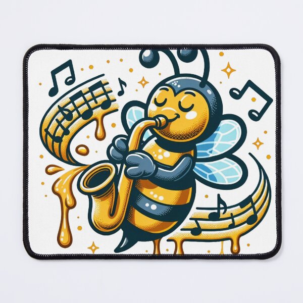 Item preview, Vibrant Busy Bee Design - Nature-Inspired Artwork designed and sold by The-Library.