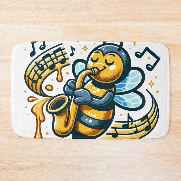 Item preview, Vibrant Busy Bee Design - Nature-Inspired Artwork designed and sold by The-Library.