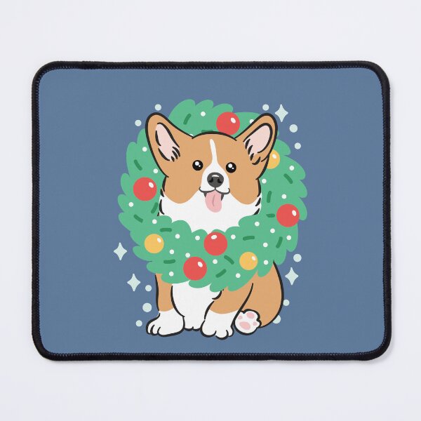 Item preview, Merry Christmas! Red Corgi 2 designed and sold by Lulupainting.