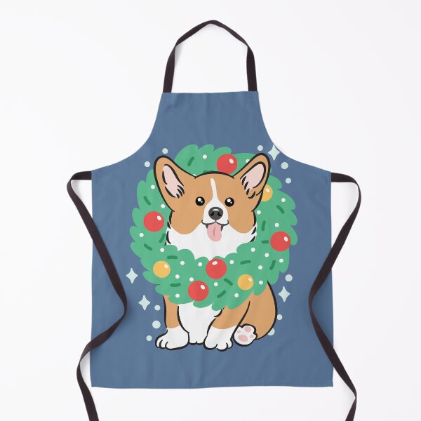 Item preview, Merry Christmas! Red Corgi 2 designed and sold by Lulupainting.
