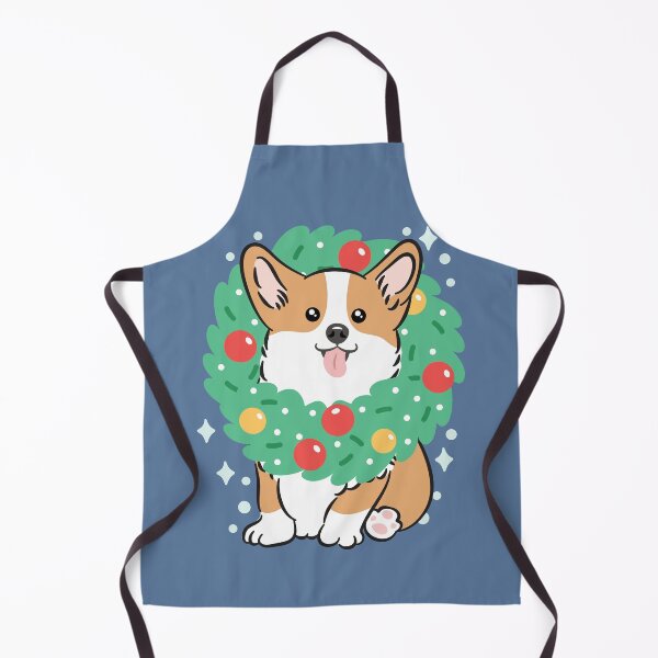 Item preview, Merry Christmas! Red Corgi 1 designed and sold by Lulupainting.