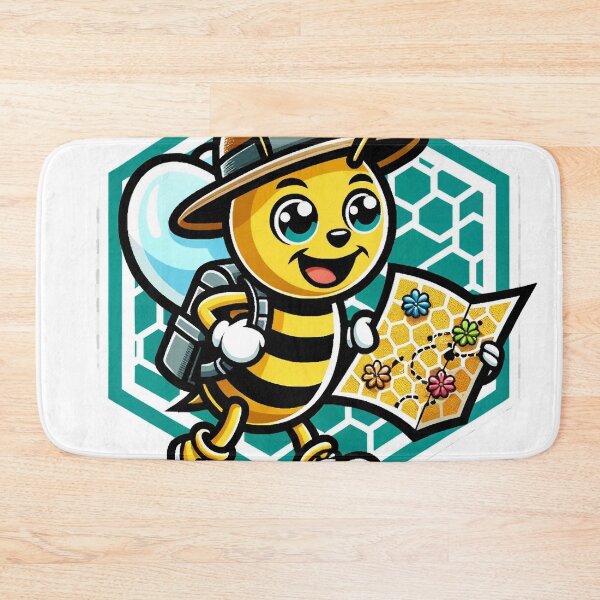 Item preview, Vibrant Busy Bee Design - Nature-Inspired Artwork designed and sold by The-Library.